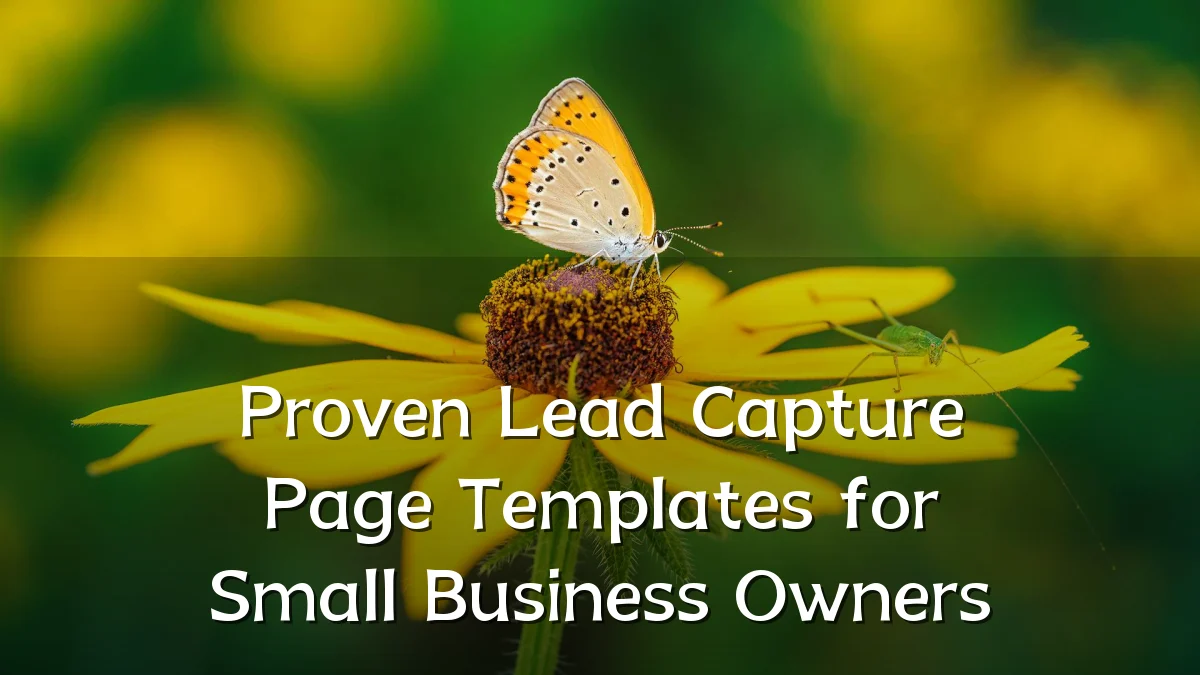 Proven Lead Capture Page Templates for Small Business Owners