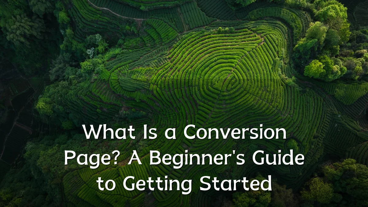 What Is a Conversion Page? A Beginner's Guide to Getting Started