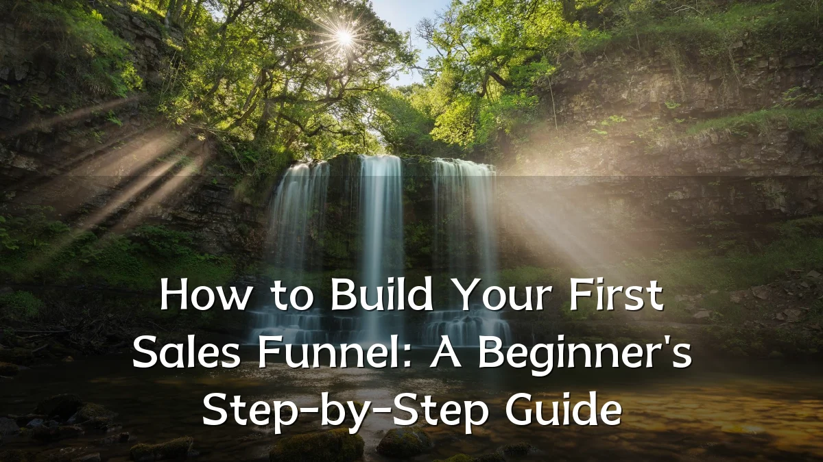 How to Build Your First Sales Funnel: A Beginner's Step-by-Step Guide