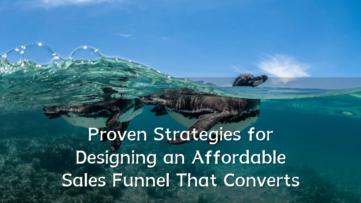 Proven Strategies for Designing an Affordable Sales Funnel That Converts